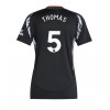 Damen Fußballbekleidung Arsenal Thomas Partey #5 Auswärtstrikot 2024-25 Kurzarm
